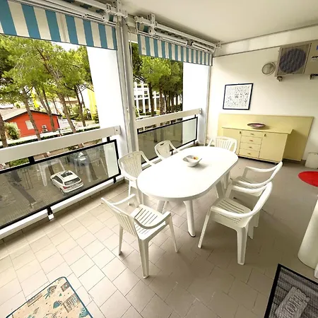 Terrace Near Appartement Bibione